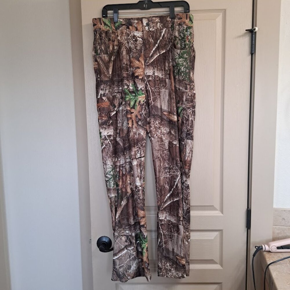Rustic Ridge Camouflage Pants mens Large  Scent‎ Stop Rea lTree Edge